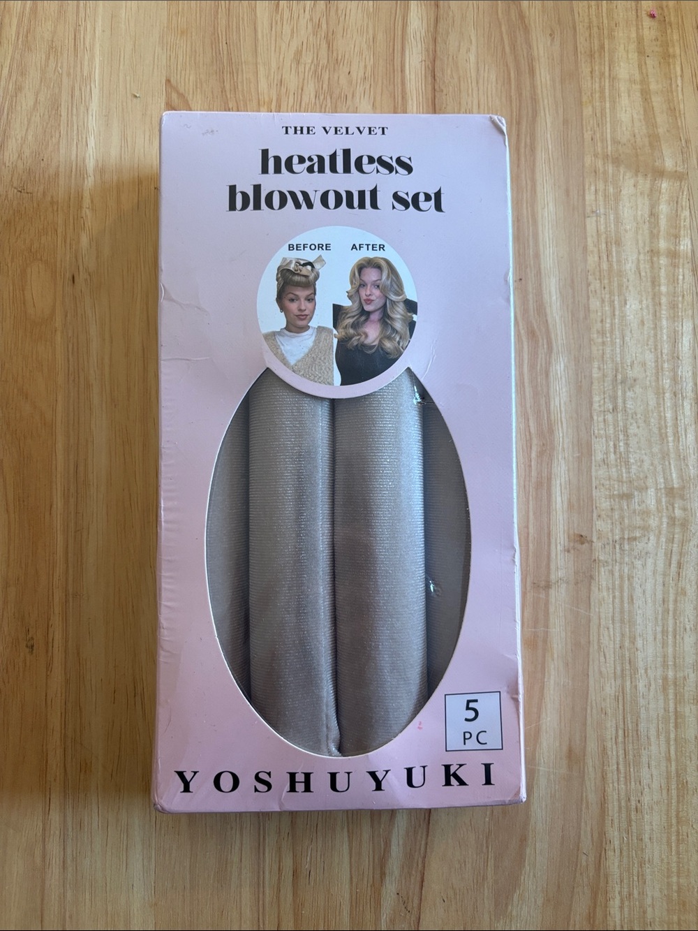 The Velvet Heatless Blowout Set